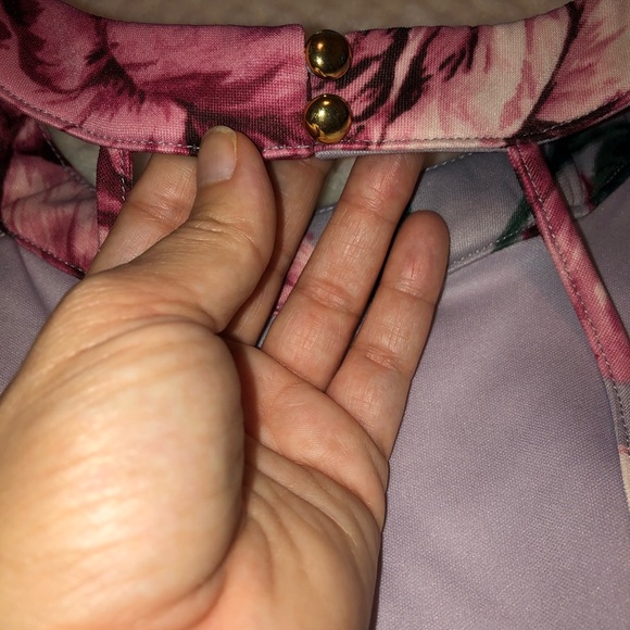 NWOT Floral Spring Dress - Picture 6 of 7